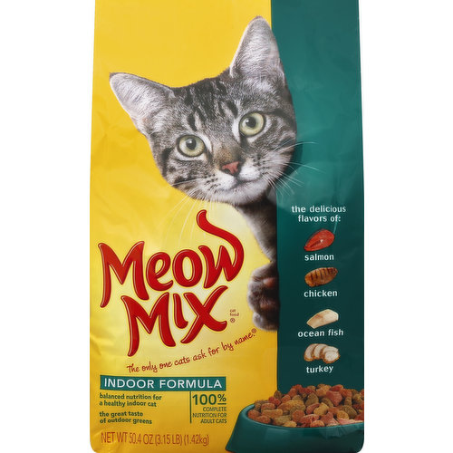 Meow Mix Cat Food, Indoor Formula