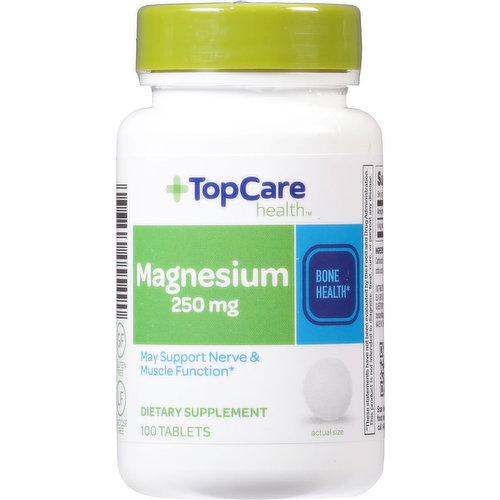 TopCare Magnesium, 250 mg, Tablets