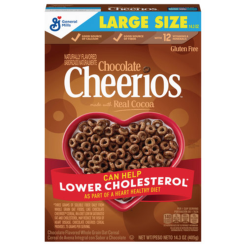 Cheerios Cereal, Chocolate, Large Size