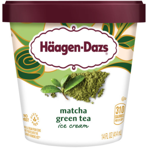 Haagen-Dazs Ice Cream, Green Tea