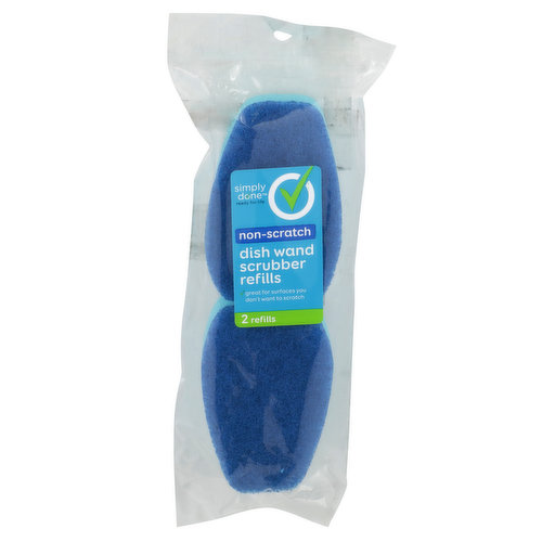 Simply Done Non-Scratch Dish Wand Scrubber Refills