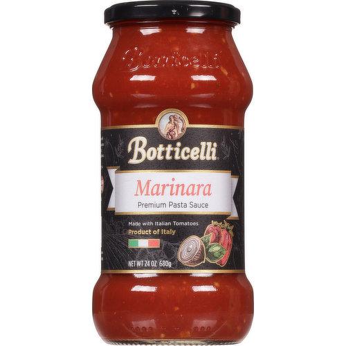 Botticelli Pasta Sauce, Premium, Marinara
