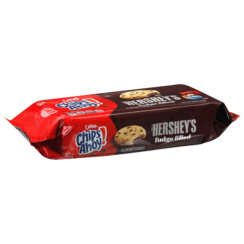 Chips Ahoy Launches Hershey's Fudge Filled Cookies