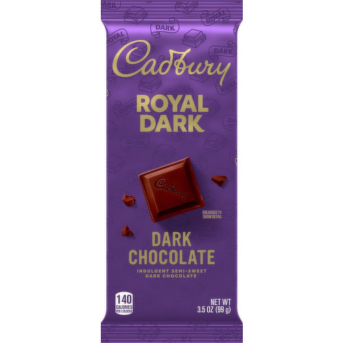 Cadbury Dark Chocolate, Royal Dark