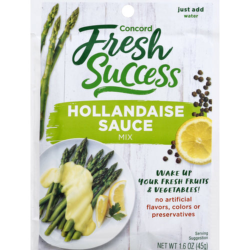 Concord Foods Sauce Mix, Hollandaise, Original