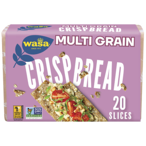 Wasa Crispbread, Whole Grain, Multi Grain
