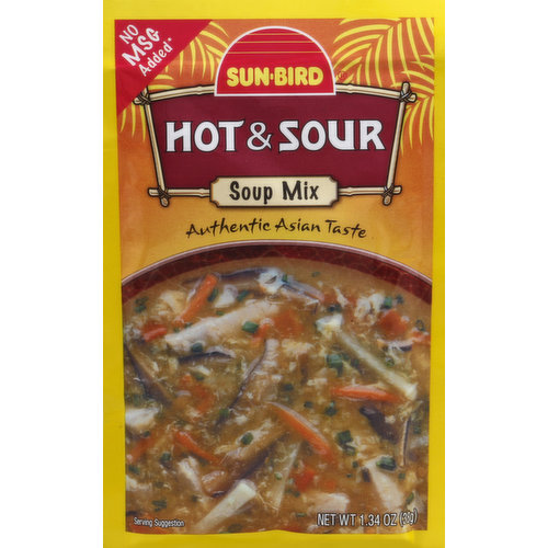 Sun Bird Soup Mix, Hot & Sour