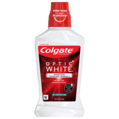 Colgate Mouthwash, Whitening, Icy Fresh Mint