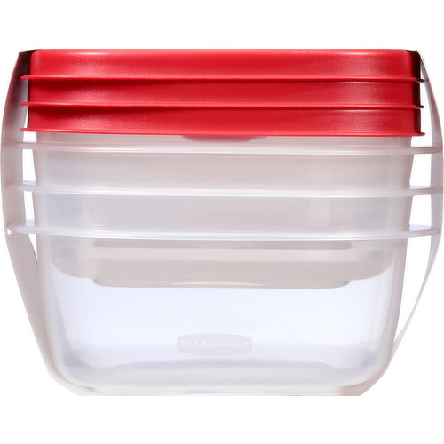 Rubbermaid Containers + Lids, Value Pack