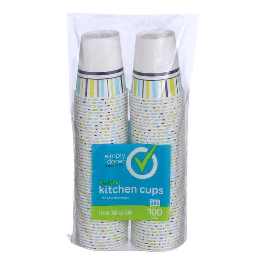 Simply Done Kitchen Cups, Designer