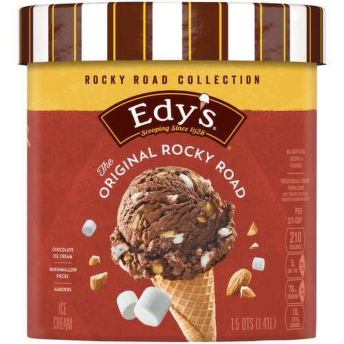 Edy's The Original Rocky Road Ice Cream