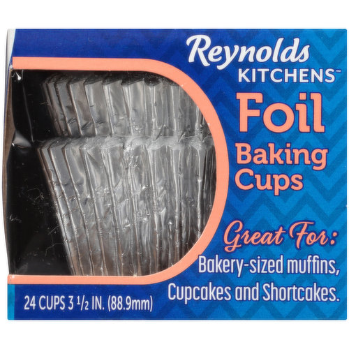 Reynolds Kitchens Baking Cups, Foil, 32 Cups 