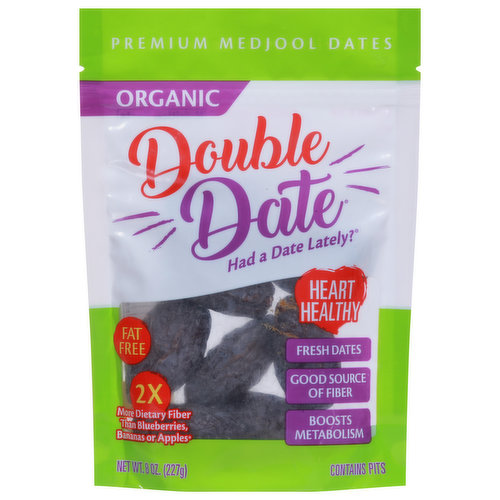 Double Date Medjool Dates, Organic, Premium