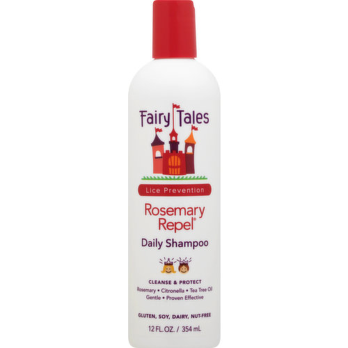 Fairy Tales Daily Shampoo, Lice Prevention, Rosemary Repel