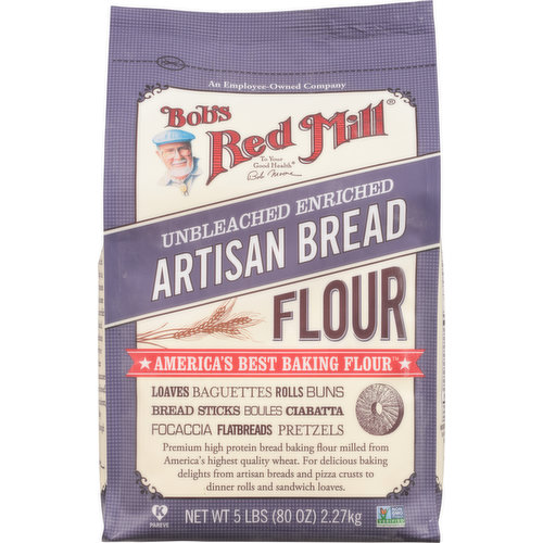 Bob's Red Mill Artisan Bread Flour, Unbleached Enriched