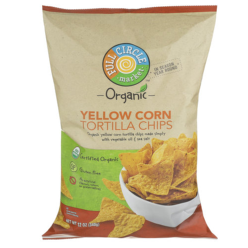 Full Circle Market Yellow Corn Tortilla Chips