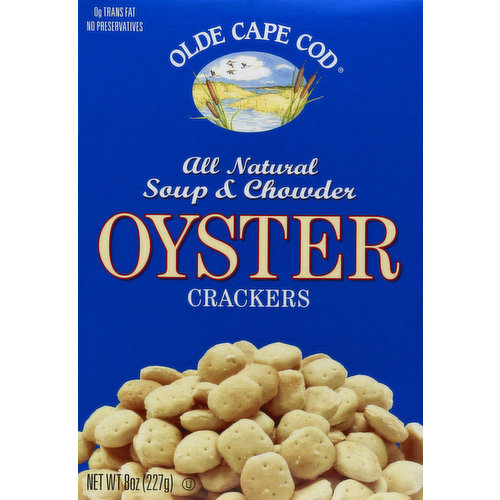 Olde Cape Cod Crackers, Oyster