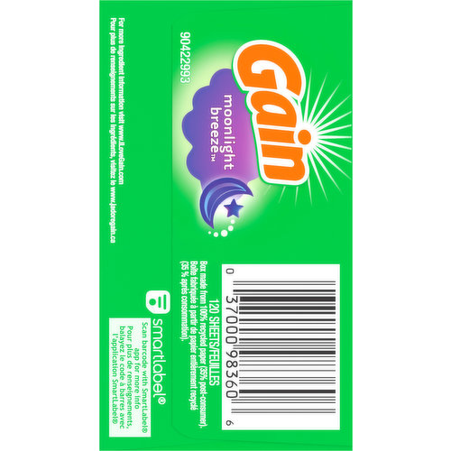 Moonlight Breeze Dryer Sheets