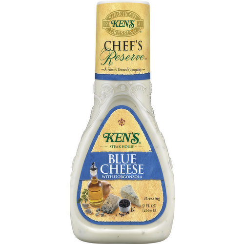 Ken's Steak House Dressing, Blue Cheese With Gorgonzola