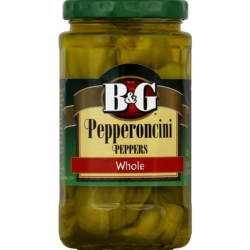 B&G Peppers, Pepperoncini, Whole