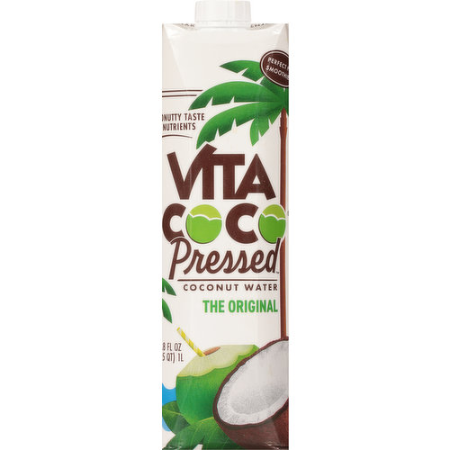 Vita Coco Coconut Water, The Original, Pressed