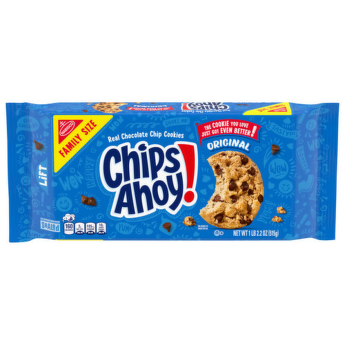 Chips Ahoy! Cookies, Original, Family Size