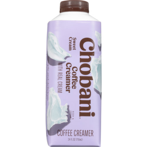 Chobani Coffee Creamer, Sweet Cream