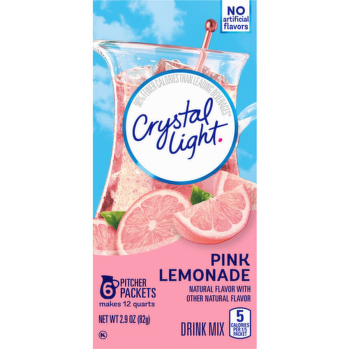 Crystal Light Drink Mix, Pink Lemonade