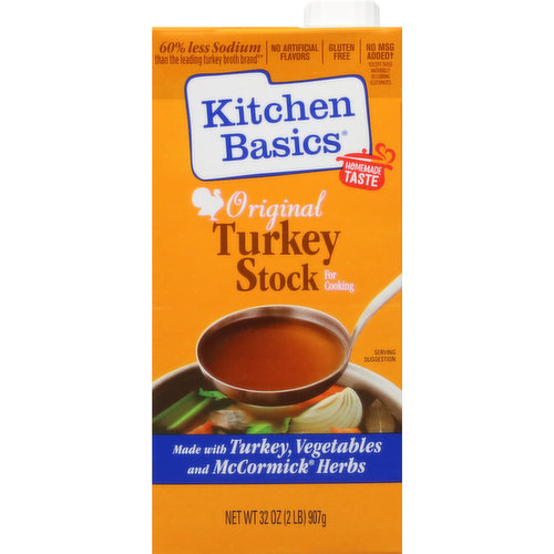 Kitchen Basics Original Turkey Stock, 32 fl oz