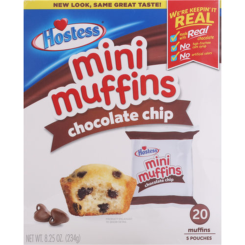 Hostess Mini Muffins, Chocolate Chip