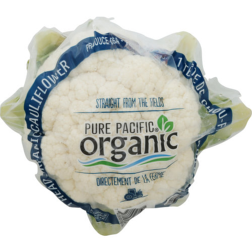 Pure Pacific Cauliflower, Organic, Head