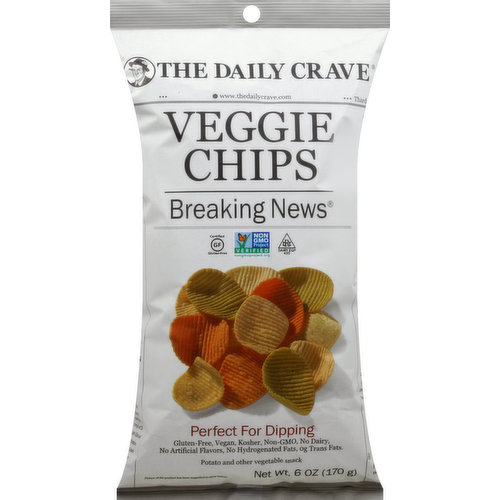 The Daily Crave Veggie Chips, Breaking News