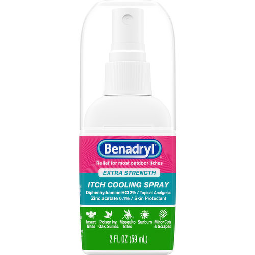 Benadryl Itch Cooling Spray, Extra Strength