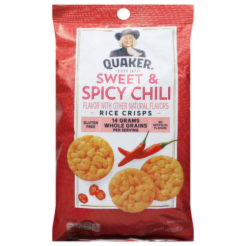 Quaker Rice Crisps, Sweet & Spicy Chili