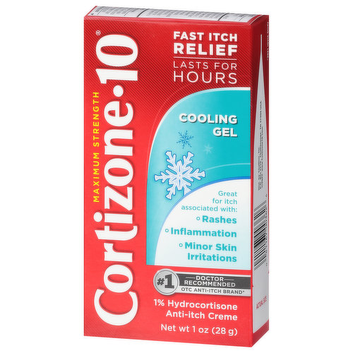 Cortizone-10 Fast Itch Relief, Maximum Strength, Cooling Gel