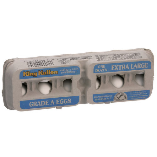 King Kullen Grade A Extra Large Eggs