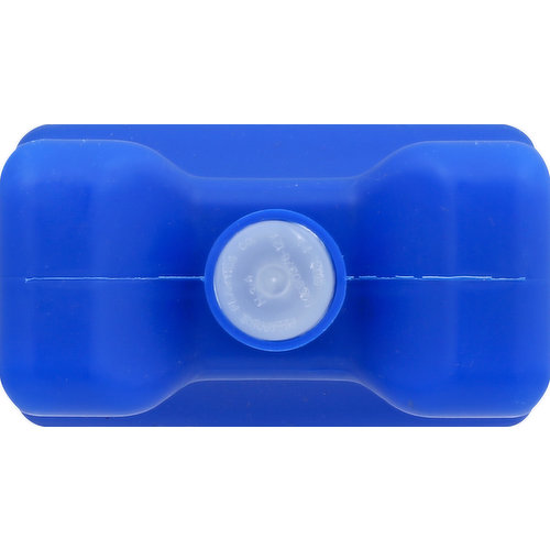 Cryopak Ice-Pak® 16 oz Blue Plastic Hard Freezer Pack - 7L x 4W