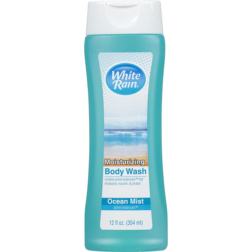 White Rain Body Wash, Moisturizing, Ocean Mist