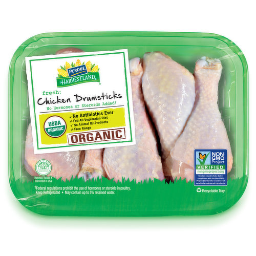 HARVESTLAND Organic Chicken Drumsticks