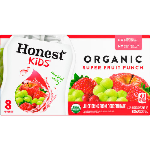 Honest Kids Kids Super Fruit Punch Organic Fruit Juice