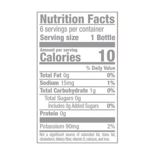 Snapple® Zero Sugar Peach Tea, 6 bottles / 16 fl oz - Foods Co.