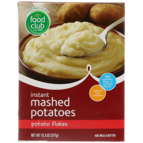 Food Club Potato Flakes Instant Mashed Potatoes