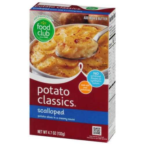 Food Club Potato Classics, Scalloped