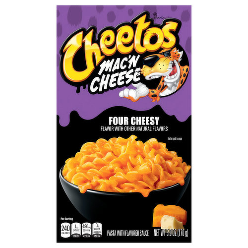 Cheetos Mac'N Cheese, Four Cheesy