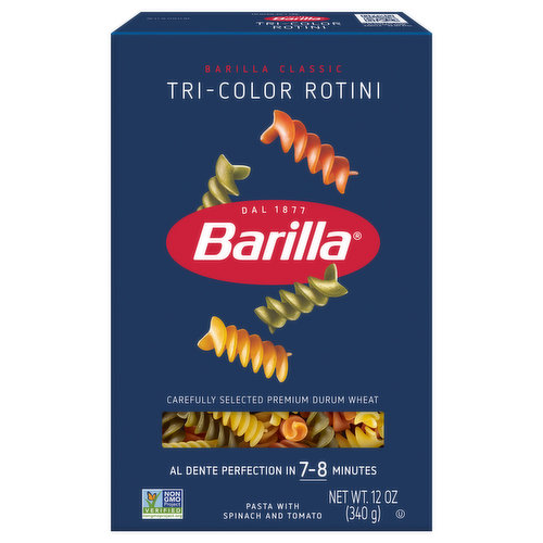 Barilla Pasta, Tri-Color Rotini