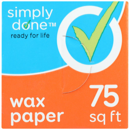Simply Done Wax Paper Roll