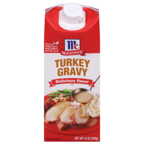 McCormick Simply Better Turkey Gravy, 12 oz