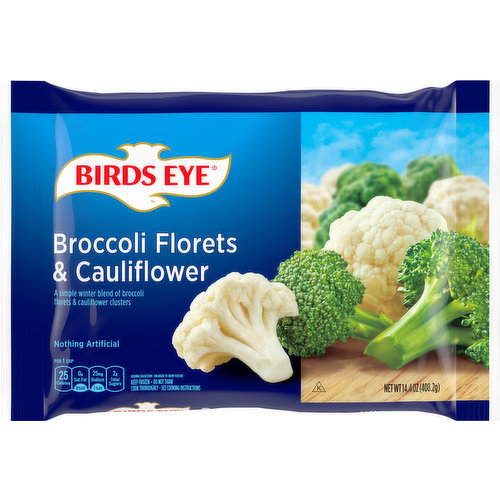 Birds Eye Broccoli Florets & Cauliflower