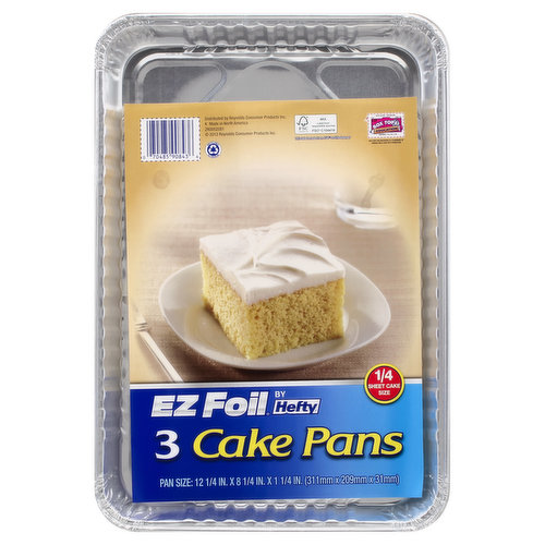 EZ Foil Cake Pans