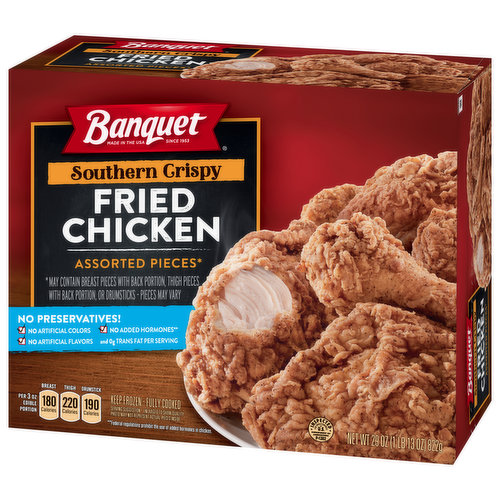 Banquet Fried Chicken, Southern Crispy